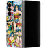DC Comics Wonder Woman Comic Blast Galaxy Z Fold4 5G Skin